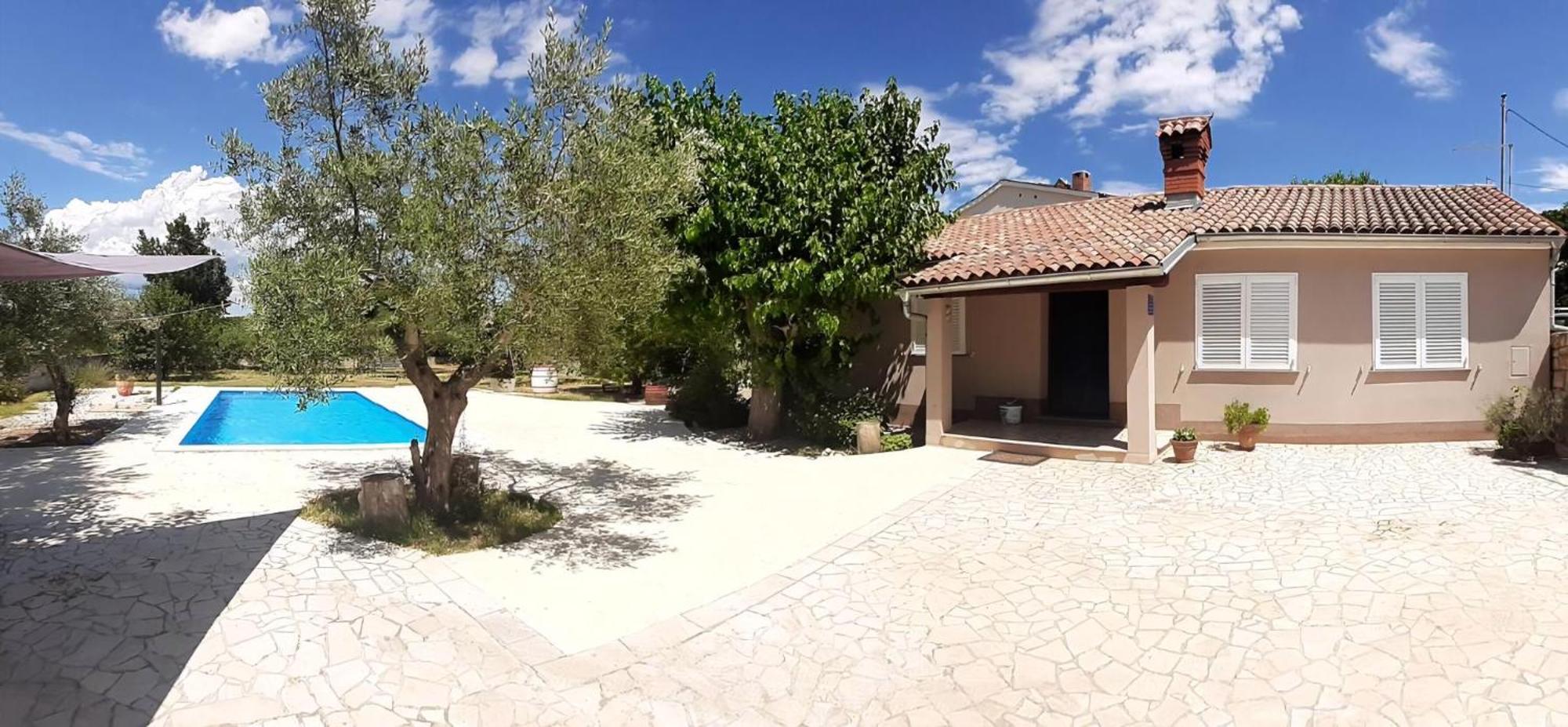 Ferienhaus Aqua Mit Pool Jadreski Екстер'єр фото