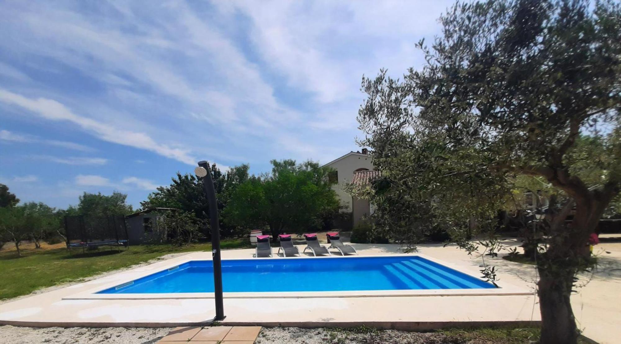 Ferienhaus Aqua Mit Pool Jadreski Екстер'єр фото